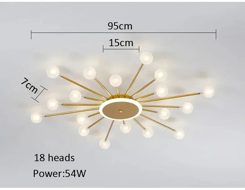 Calira – Scandinavian Round LED Ceiling Lamp Lampasa.com
