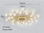 Calira – Scandinavian Round LED Ceiling Lamp Lampasa.com