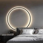 Luna – Modern Minimalist Dimmable LED Ring Wall Lamp for Sleek, Ambient Lighting Kozyled