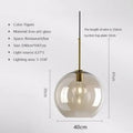 Mirla – Modern Glass LED Pendant Lamp for Sleek, Contemporary Lighting Kozyled