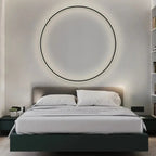Luna – Modern Minimalist Dimmable LED Ring Wall Lamp for Sleek, Ambient Lighting Kozyled