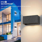 Ember – Modern Outdoor IP65 LED Wall Lamp for Durable, Stylish Lighting Kozyled