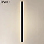 Frida – Modern Long Strip IP65 Waterproof LED Outdoor Lamp for Durable Exterior Lighting Kozyled