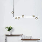 Anton – Nordic Minimalist LED Pendant Light with Glass Ball Design for Dining Tables and Bars Kozyled.com
