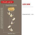 Selina - Butterfly Dimmable LED Chandelier Lampasa.com