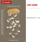Selina - Butterfly Dimmable LED Chandelier Lampasa.com