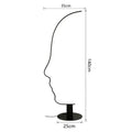 Madeline™ – Nordic Human Face Dimmable LED Floor Lamp for Artistic, Adjustable Lighting Kozyled
