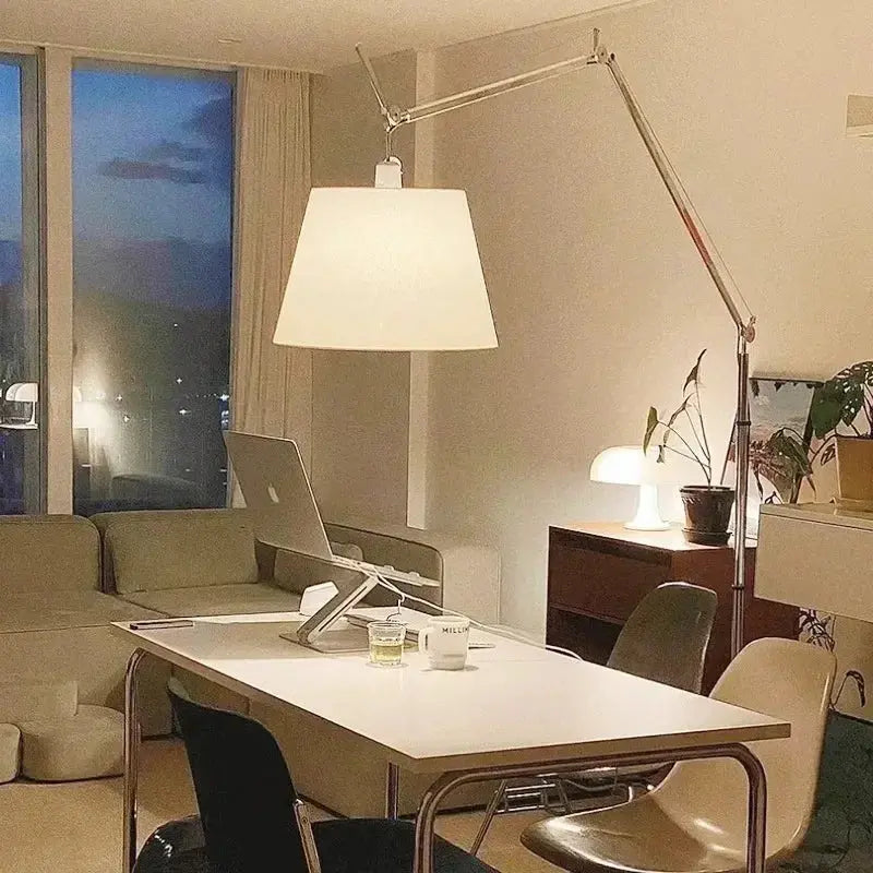 Filippa – Modern Arc Dimmable LED Floor Lamp Lampasa.com