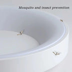 Bjorn – Nordic Round Dimmable LED Ceiling Lamp Lampasa.com
