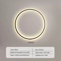 Luna – Modern Minimalist Dimmable LED Ring Wall Lamp for Sleek, Ambient Lighting Kozyled