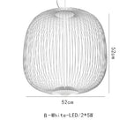 Dagmar – Designer Birdcage Dimmable Pendant Lamp for Unique, Stylish Lighting Kozyled