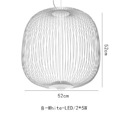 Dagmar – Designer Birdcage Dimmable Pendant Lamp for Unique, Stylish Lighting Kozyled