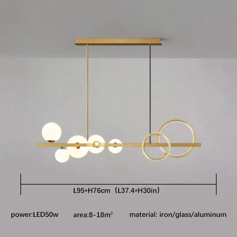 Denny 2.0 – Modern Creative LED Pendant Lamp for Stylish, Contemporary Lighting Kozyled