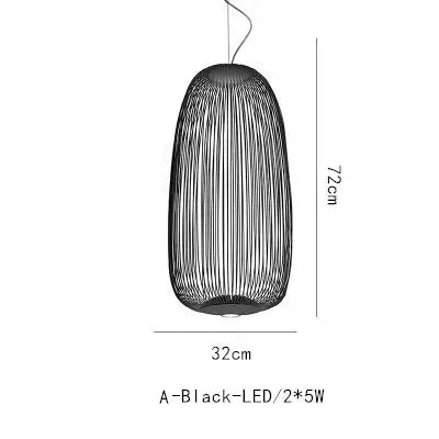 Dagmar – Designer Birdcage Dimmable Pendant Lamp for Unique, Stylish Lighting Kozyled