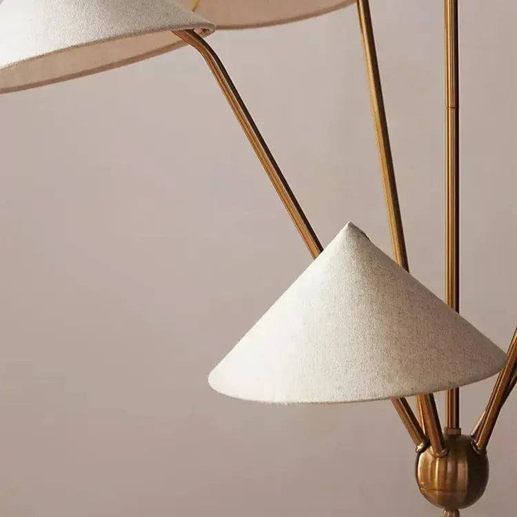 Riko – Japanese Wabi-Sabi Multi-Head LED Pendant Light for Artistic Minimalist Interiors Kozyled