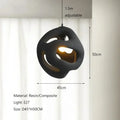 Misaki – Unique Handmade Japanese Wabi-Sabi LED Pendant Light for Tranquil, Minimalist Interiors Kozyled