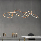 Edda – Creative Circular Dimmable LED Pendant Light for Dining Tables and Bars Kozyled.com