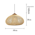 Ronja – High-Quality Handmade Rattan LED Pendant Light for Natural, Cozy Interiors Kozyled