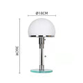 Rakel – Nordic Glass Ball LED Table Lamp for Elegant, Modern Decor Kozyled