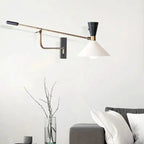 Saga – Nordic Adjustable Long Arm LED Reading Wall Lamp for Cozy Spaces Kozyled