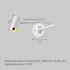 Vigi – Modern Adjustable Long Arm LED Wall Lamp Series for Versatile Lighting Kozyled