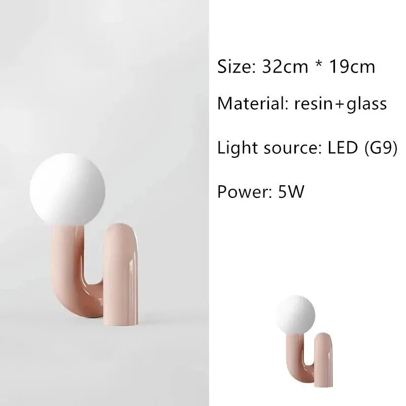Emil – Nordic Postmodern LED Table Lamp for Stylish Modern Homes Kozyled