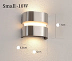 Yrsa – Stainless Steel Outdoor IP65 LED Wall Lamp for Durable, Weatherproof Lighting Kozyled