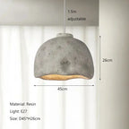Tamiko – Handmade Japanese Wabi-Sabi LED Pendant Light for Tranquil, Minimalist Spaces Kozyled