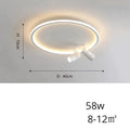 Alva – Modern Dimmable LED Ceiling Lamp with Adjustable Spotlights for Versatile Lighting Kozyled