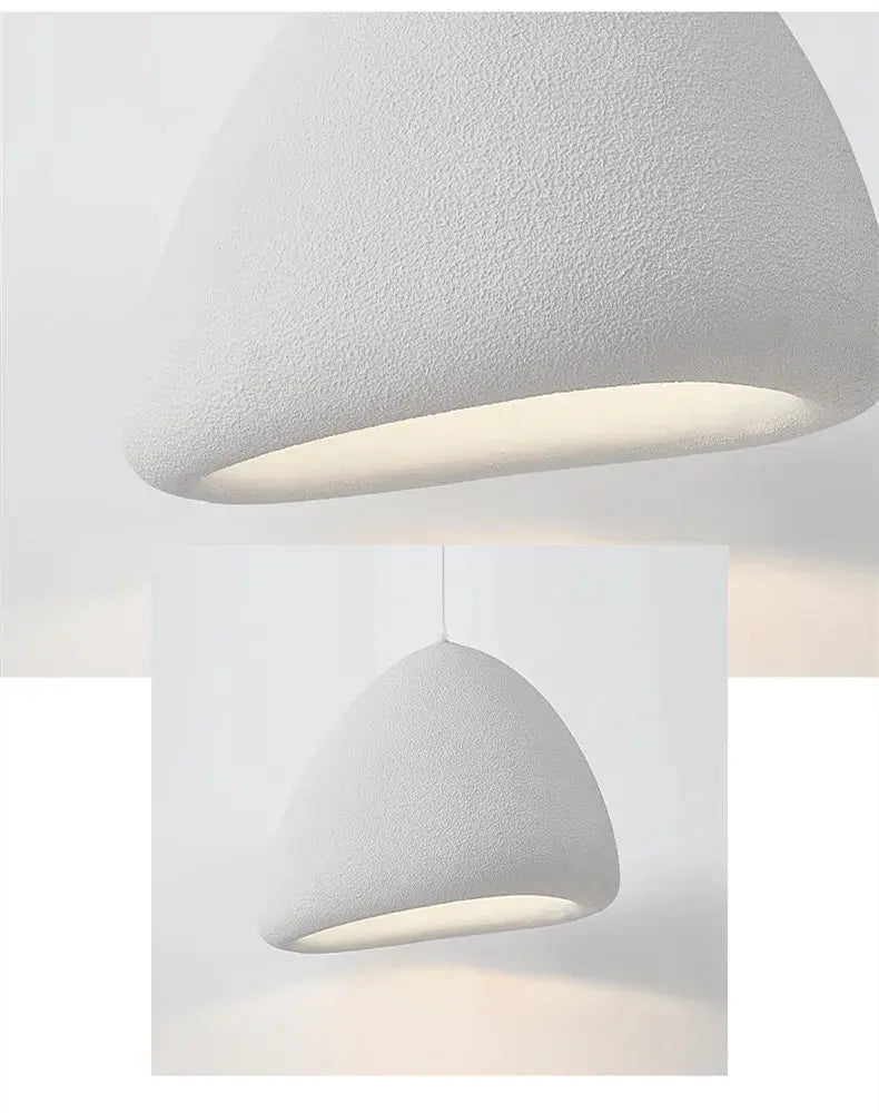 Yuko – Handmade Japanese Wabi-Sabi LED Pendant Light for Natural and Minimalist Interiors Kozyled