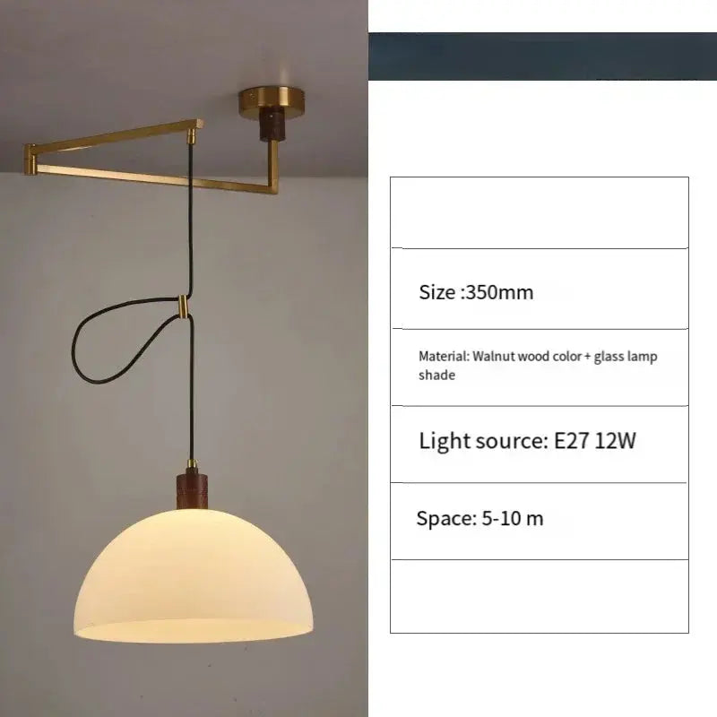 Draxel – Modern Retro Telescopic LED Pendant Lamp Lampasa.com