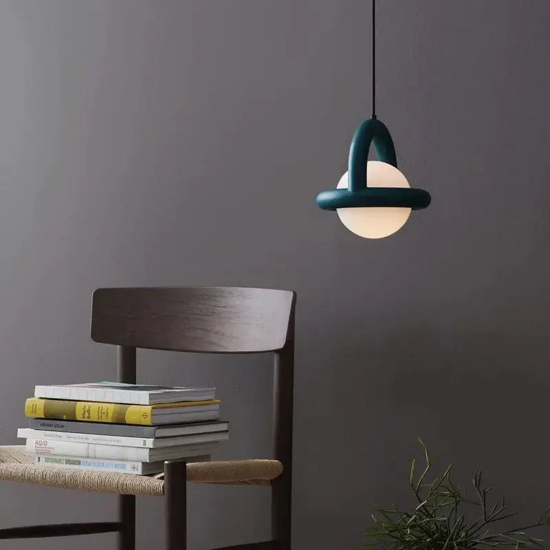 Henry – Modern LED Pendant Light with Acrylic Ball Design Lampasa.com
