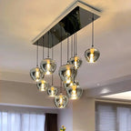 Orman – Sophisticated Luxury Glass Dimmable Pendant Lamp for Elegant Interiors Kozyled