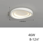 Alex – Modern Sleek Designer Dimmable LED Ceiling Lamp for Contemporary Spaces Kozyled