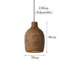 Satoko – Handmade Japanese Wabi-Sabi LED Pendant Light for Calm and Minimalist Interiors Kozyled