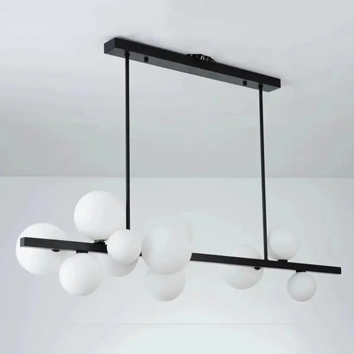 Alvin – Modern LED Pendant Light with Metal and Glass Design for Dining Tables and Bars Kozyled.com