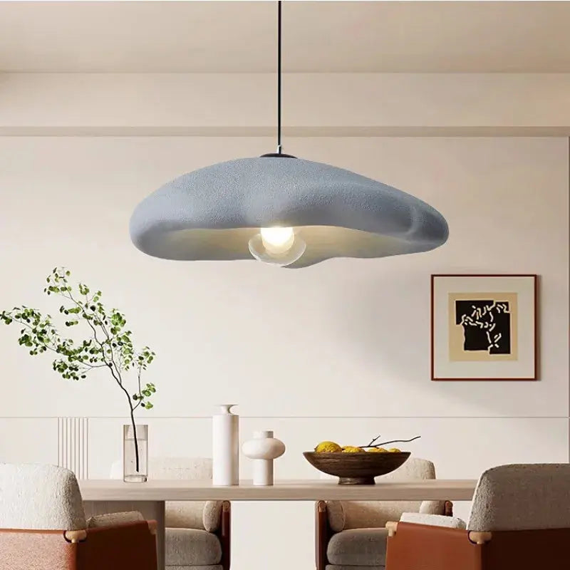 Emmi – Handmade Japandi Wabi-Sabi LED Pendant Light for Minimalist Natural Interiors Kozyled.com