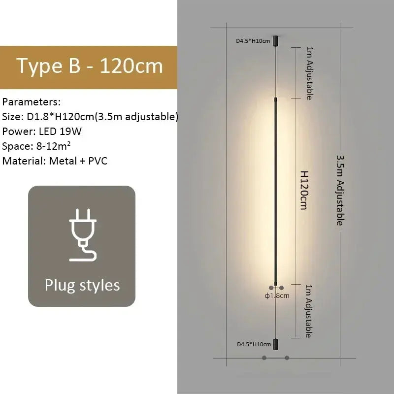 Harald – Modern LED Floor Lamp for Sleek, Ambient Lighting Kozyled