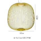 Dagmar – Designer Birdcage Dimmable Pendant Lamp for Unique, Stylish Lighting Kozyled