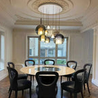 Odin – Luxury Elegant Glass Ball LED Pendant Lamp for Sophisticated Interiors Kozyled