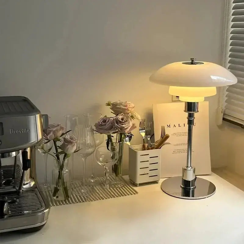 Helga – High-Quality LED Glass Table Lamp for Elegant Lighting Kozyled