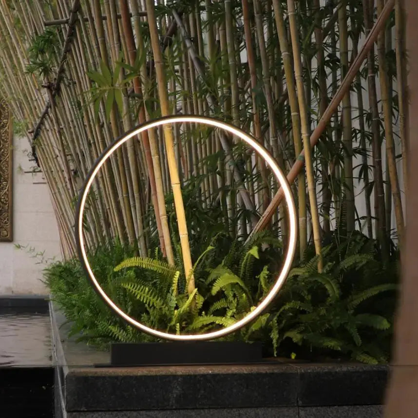Nanna – Waterproof IP68 Outdoor Round LED Floor Lamp for Durable Lighting Kozyled