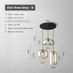 Mirla – Modern Glass LED Pendant Lamp for Sleek, Contemporary Lighting Kozyled