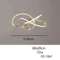 Ashild – Nordic Modern Geometric Line Dimmable LED Pendant Lamp for Sleek Interiors Kozyled