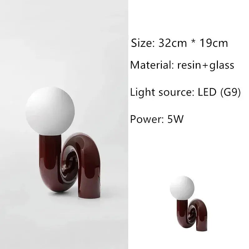 Emil – Nordic Postmodern LED Table Lamp for Stylish Modern Homes Kozyled