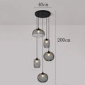 Tyra – Modern Spiral Dimmable LED Staircase Chandelier Lampasa.com