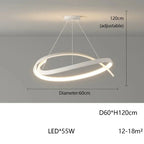 Zyra – Modern, sleek and elegant dimmable LED pendant light Lampasa.com