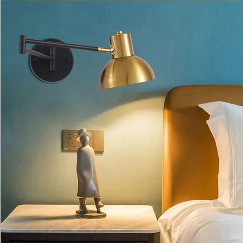 Vigi – Modern Adjustable Long Arm LED Wall Lamp Series for Versatile Lighting Kozyled