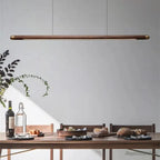 Nanne – Walnut Wooden Dining and Bar LED Pendant Lamp for Warm, Stylish Spaces Kozyled