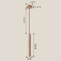 Lars – Cave Stone Long Tube LED Pendant Lamp for Natural, Modern Lighting Kozyled